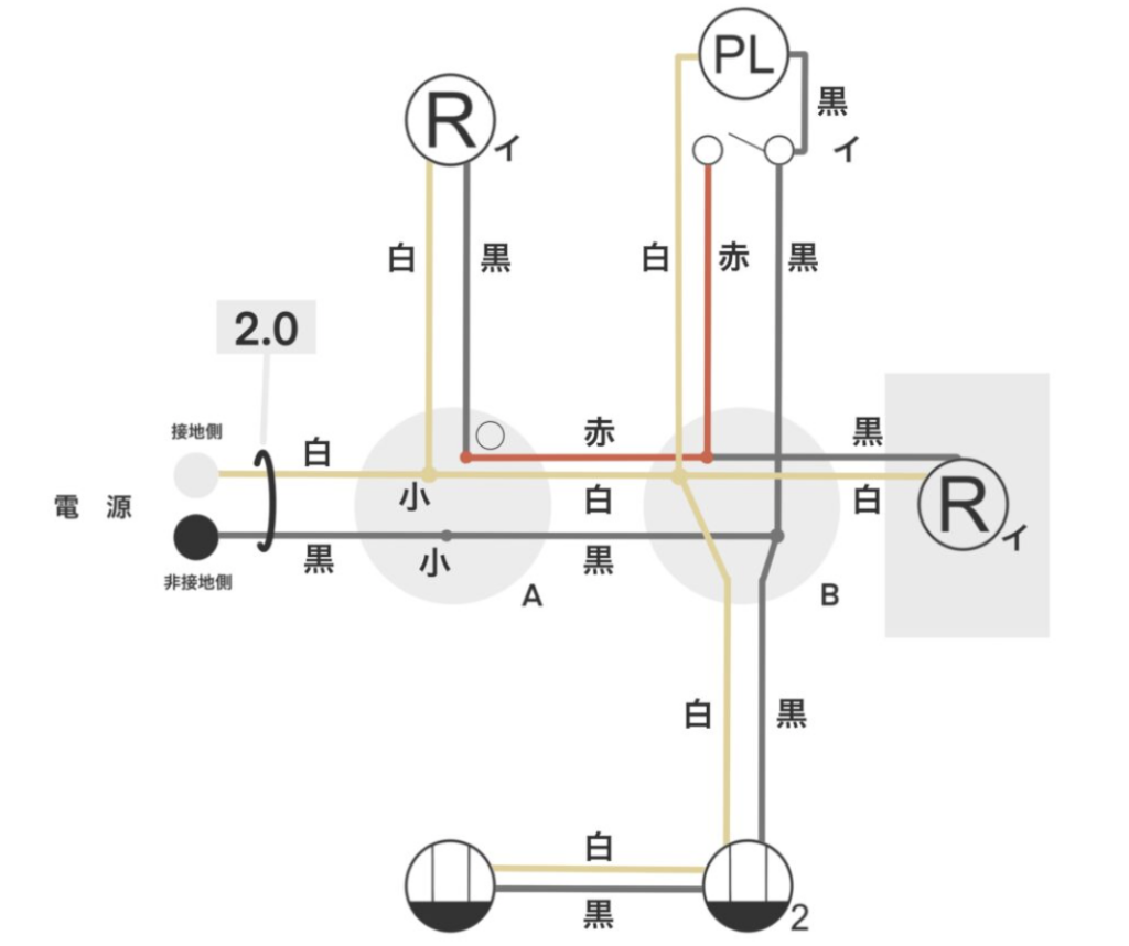 複線図問題２−６